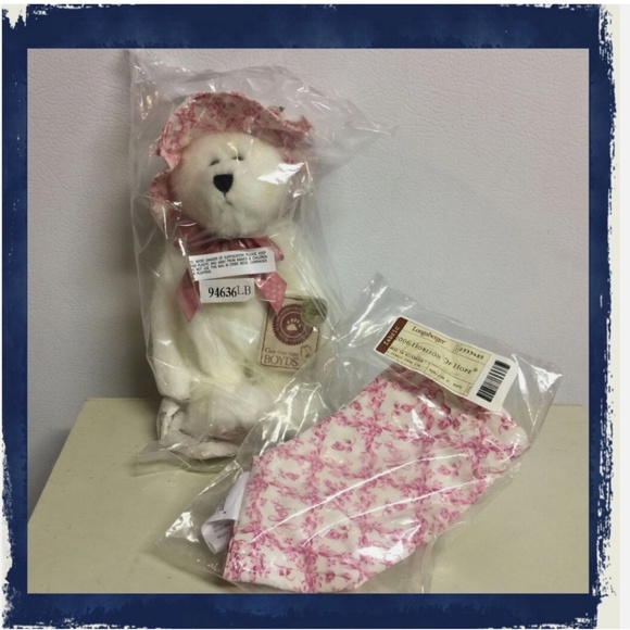 ****SOLD*** LONGAGERGER Horizons of Hope BOYD'S Bears & Basket Liner~SEALED - Picture 8 of 11